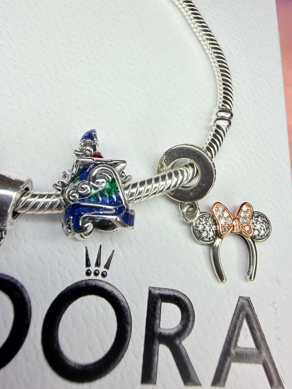 Pandora Silver Disney Mickey Charm Bracelet - Silver - Picture 2 of 13